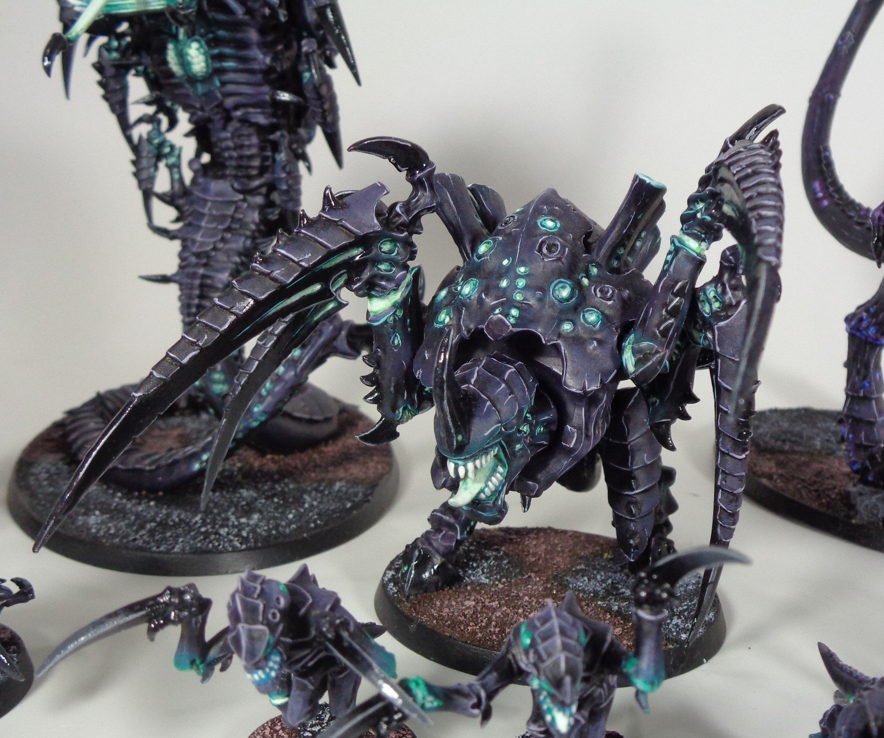 Some Darkest Dungeon style Tyranids for 40k — Paintedfigs Miniature  Painting Service